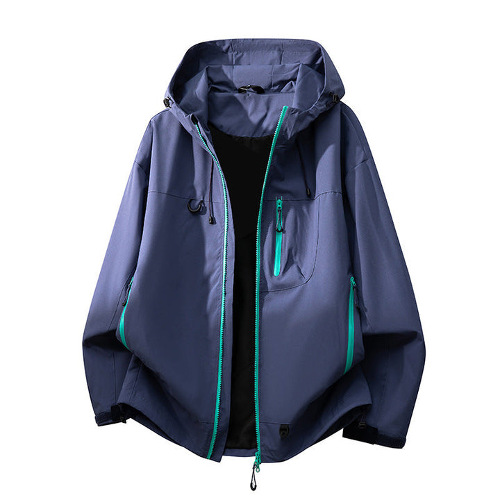Damen technische Outdoorjacke mit multifunktionalen Taschen und verstellbarem Kapuzensystem Echoarchiv