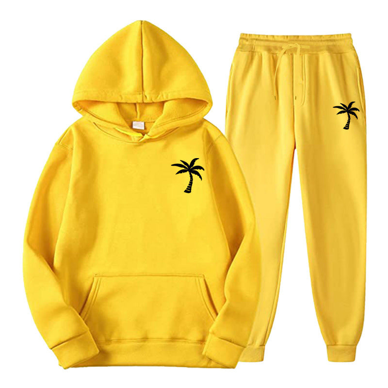 Damen Bequemer Hoodie und Jogginghose Set Echoarchiv