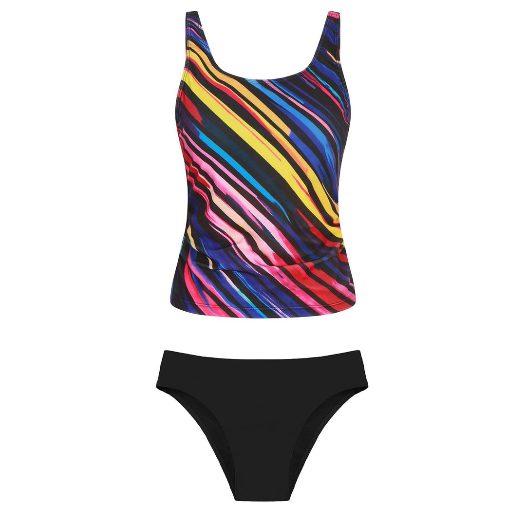 Damen Bikiniset mit floralem Oberteil und klassischem Unterteil Echo Archiv