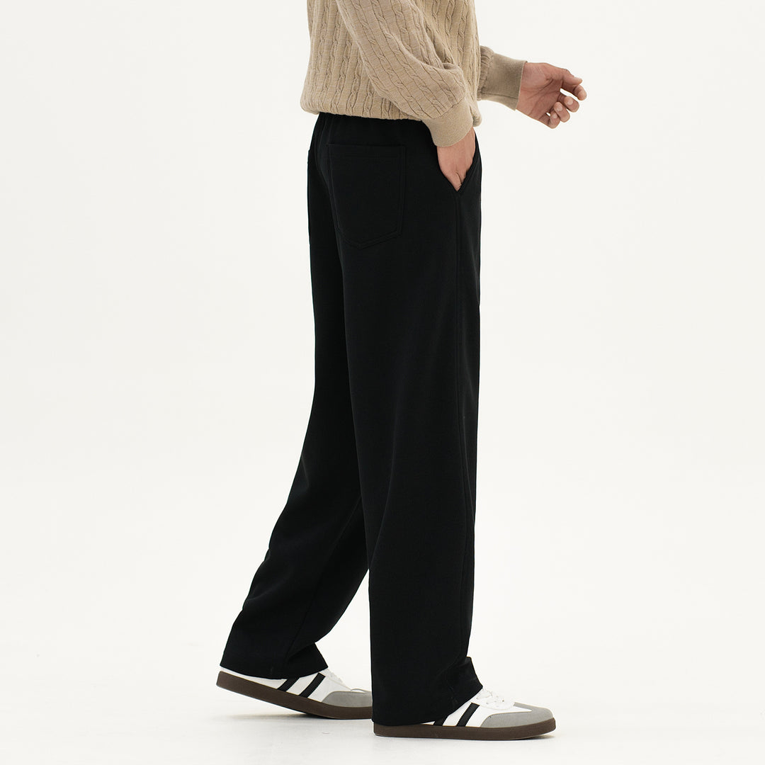 Herren Lounge-Jogginghose mit weitem Bein und Kordelzug Echo Archiv
