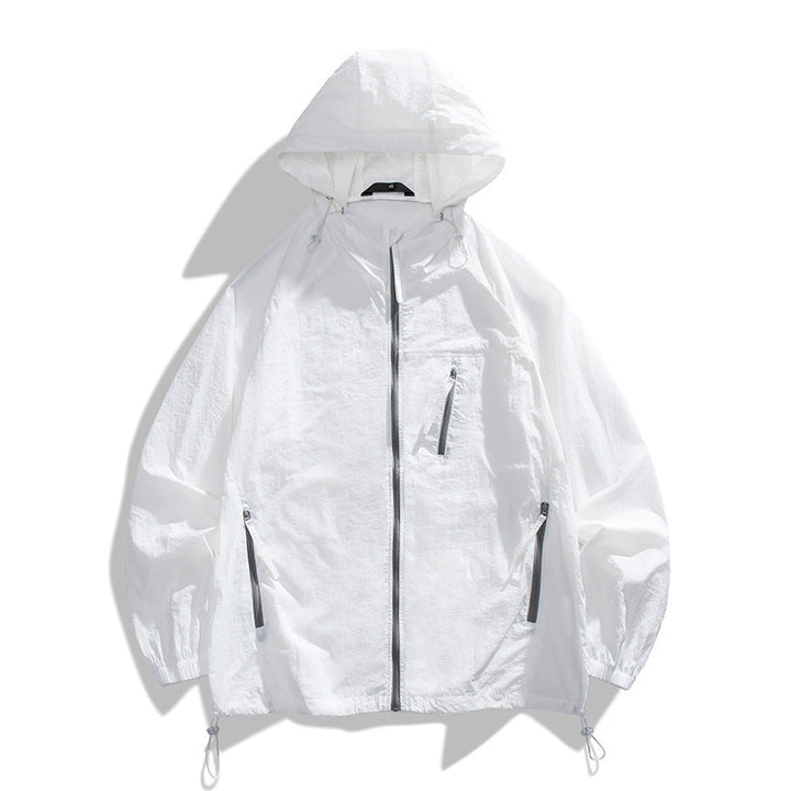 Herren leichtgewichtige Windjacke mit praktischen Taschen und atmungsaktiven Eigenschaften Echoarchiv