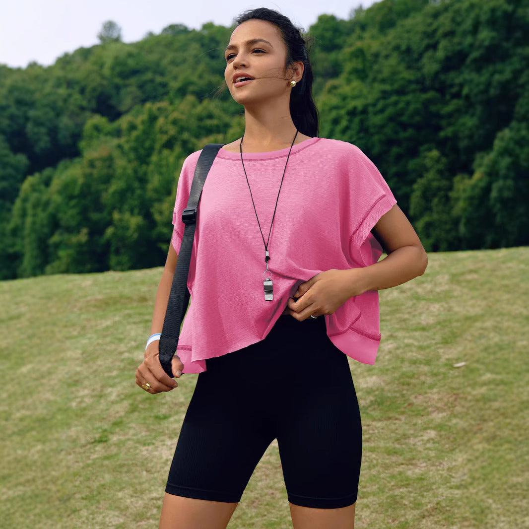 Damen modernes Cut-Out Oberteil Echo Archiv