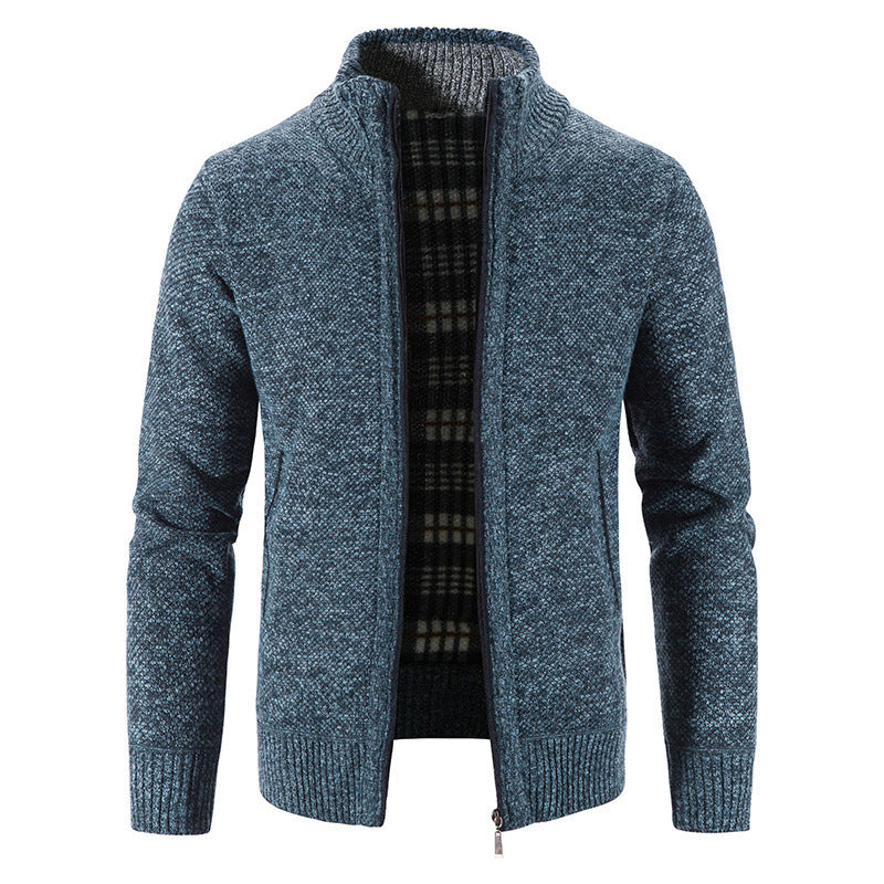 Herren Strickjacke mit innovativem wärmeisolierendem Innenfutter Echoarchiv