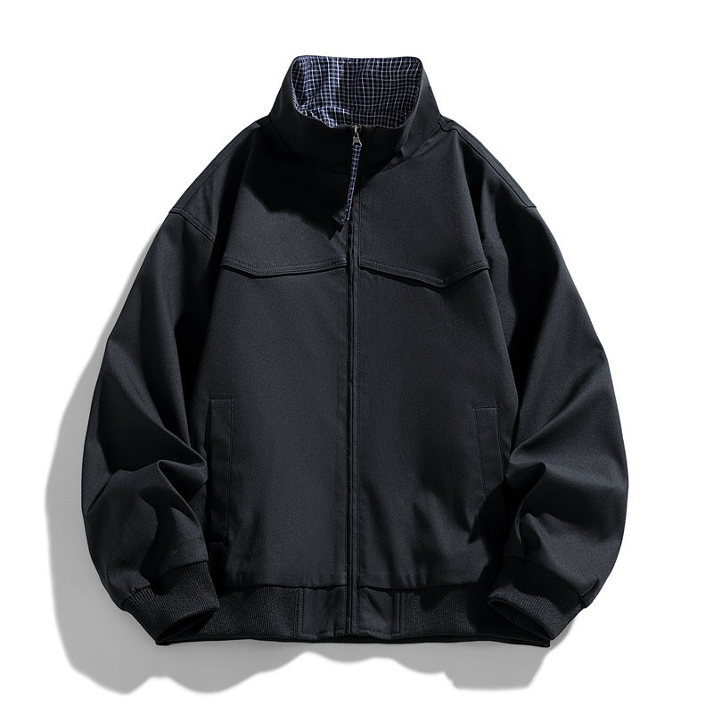 Herren Leichte Übergangsjacke mit Stehkragen Echo Archiv