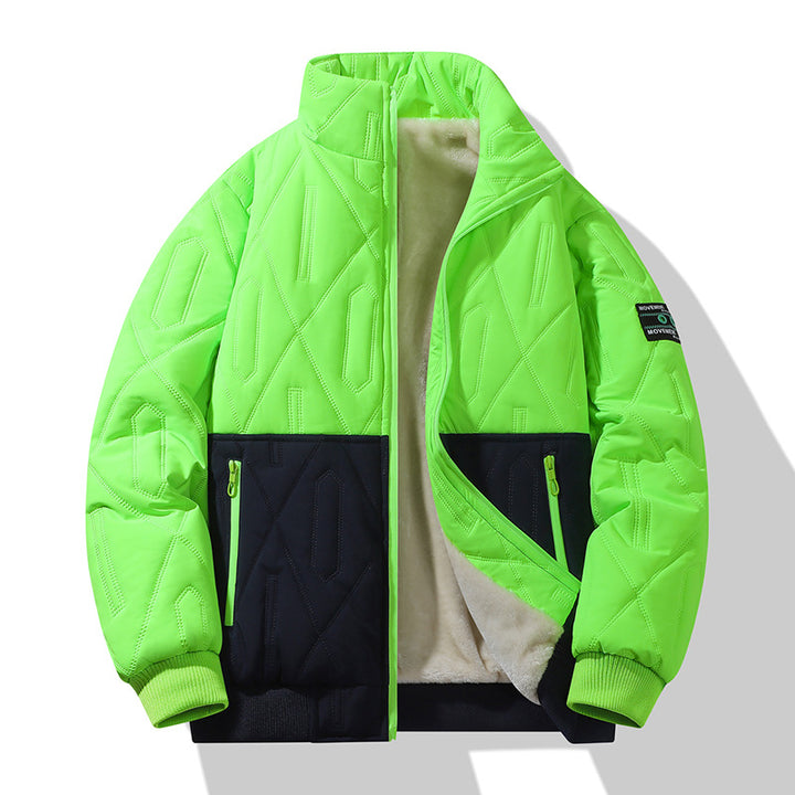 Herren urbane Übergangsjacke mit strukturiertem Design Echo Archiv