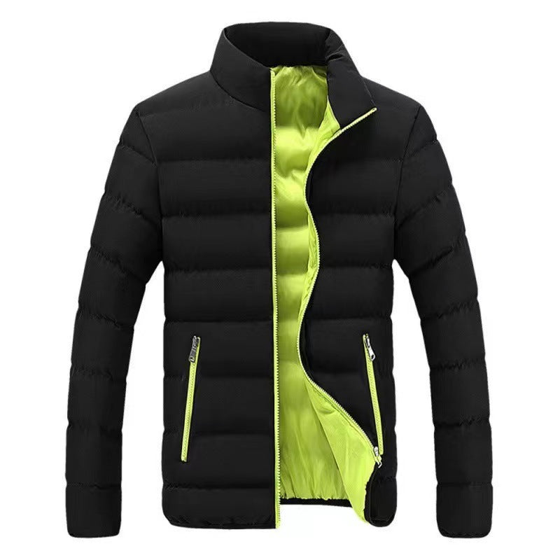 Herren nan gesteppte Thermojacke mit hohem Stehkragen und wasserabweisender Außenhülle Echo Archiv