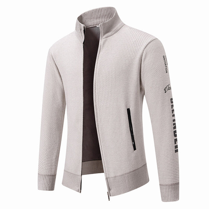Herren Steppjacke mit hohem Kragen und praktischen Taschen Echoarchiv
