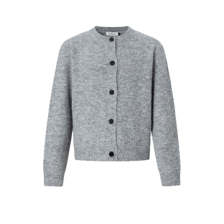 Damen Klassische Strickjacke mit Knopfleiste Echoarchiv