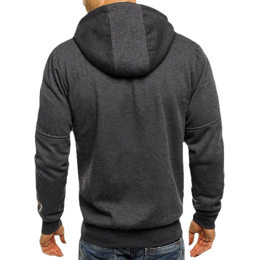 Herren Funktionsjacke mit praktischen Reißverschlusstaschen und verstellbarem Kapuzenrand Echoarchiv