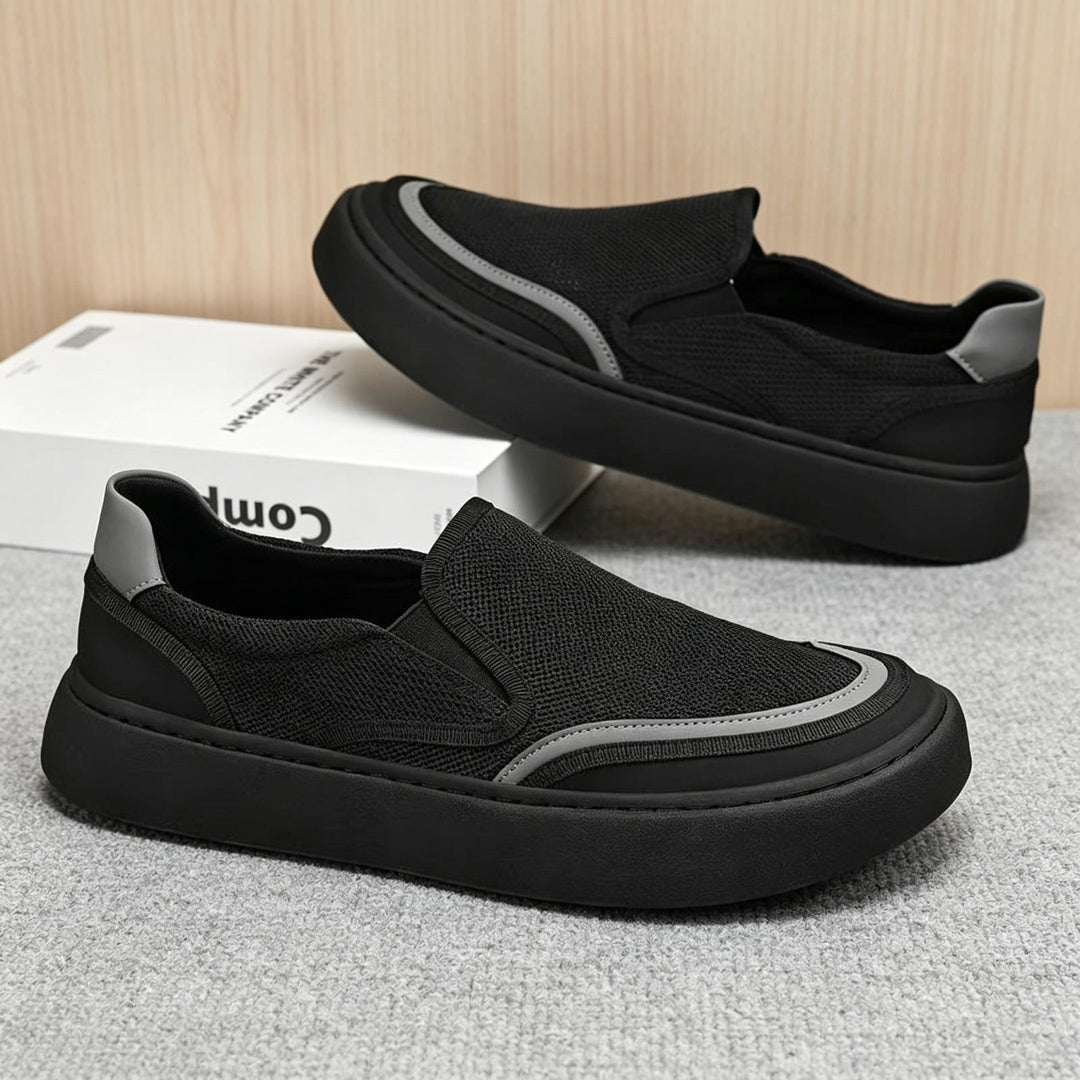 Herren Bequeme Slip-On Sneakers Echoarchiv 1788175442