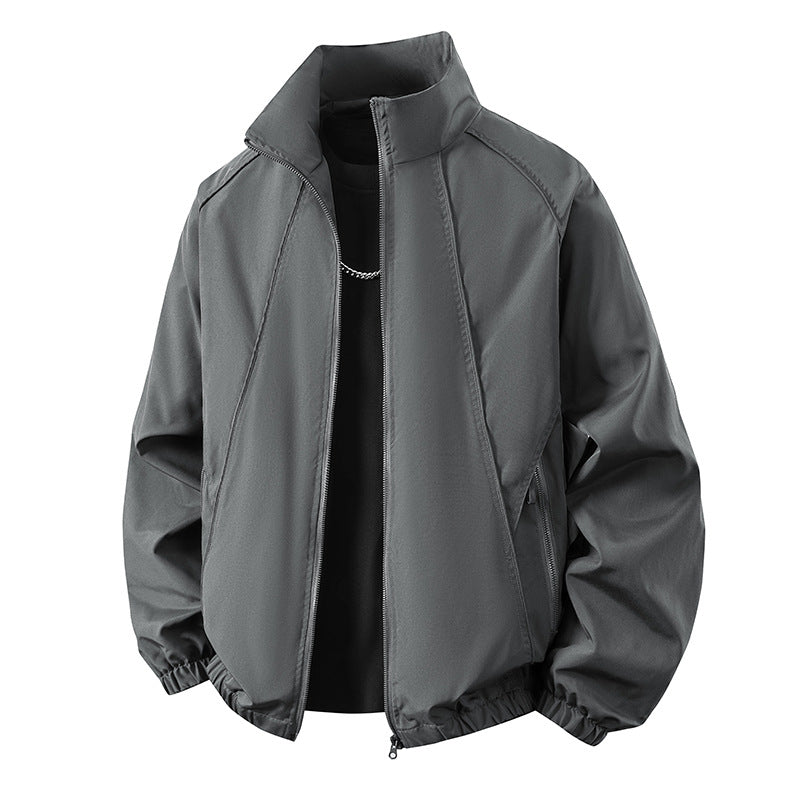 Herren Leichte und sportliche Windbreaker-Jacke Echo Archiv