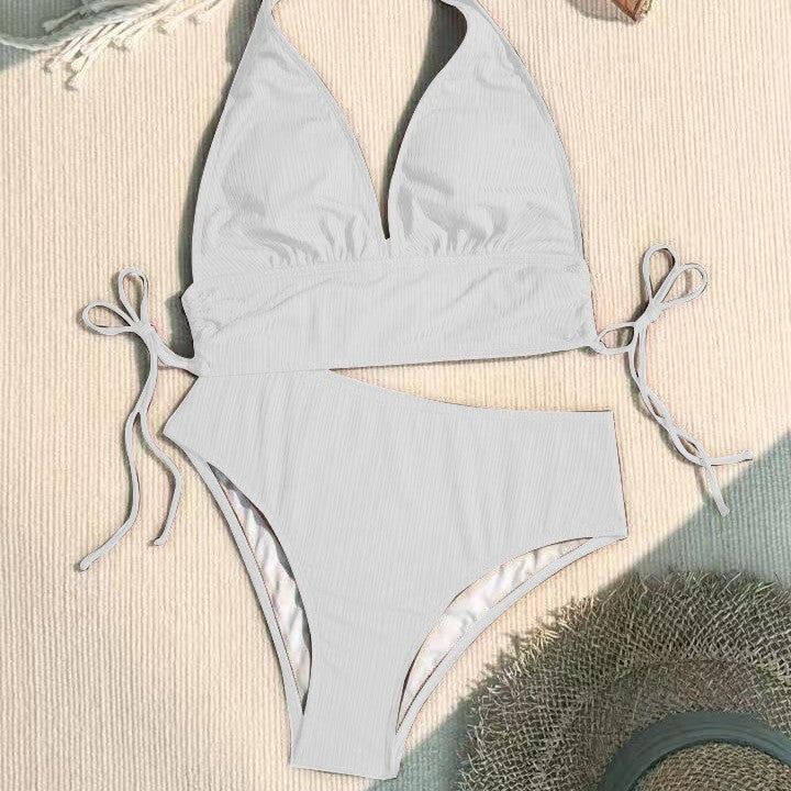 Damen Triangel-Bikini mit modischem Wickel-Design Echo Archiv