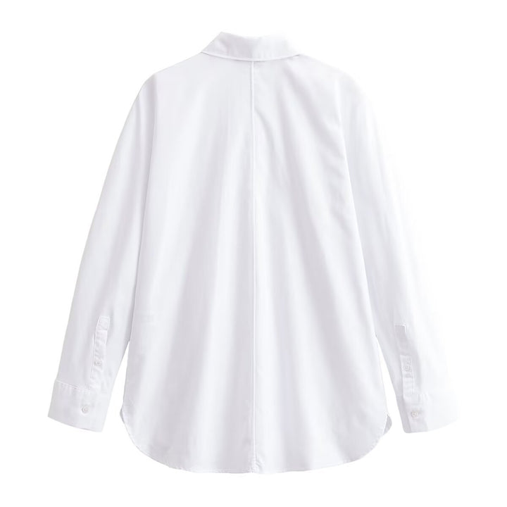Damen Bluse mit dekorativen Froschverschlüssen und Zierkordeln Echo Archiv