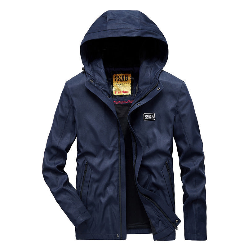 Herren Softshell-Adventurejacke mit Kapuze, atmungsaktiv und wind- sowie wasserabweisend Echo Archiv