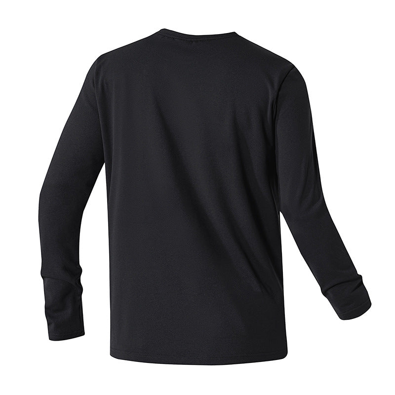 Unisex Oversize Langarm‑Sweatshirt mit Brustreißverschlusstasche und Rundhalsausschnitt Echoarchiv