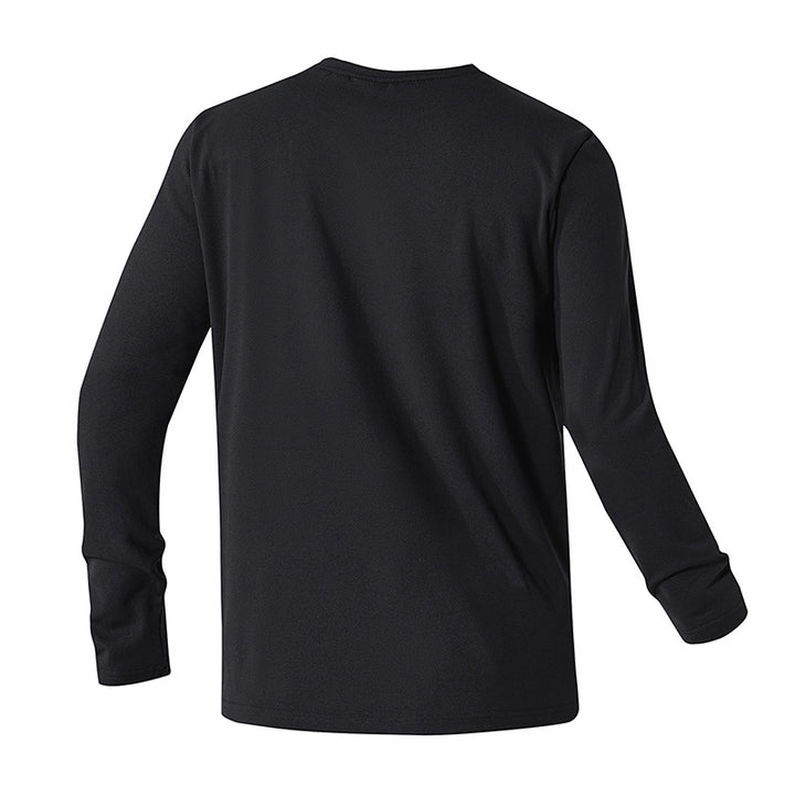 Unisex Oversize Langarm‑Sweatshirt mit Brustreißverschlusstasche und Rundhalsausschnitt Echoarchiv