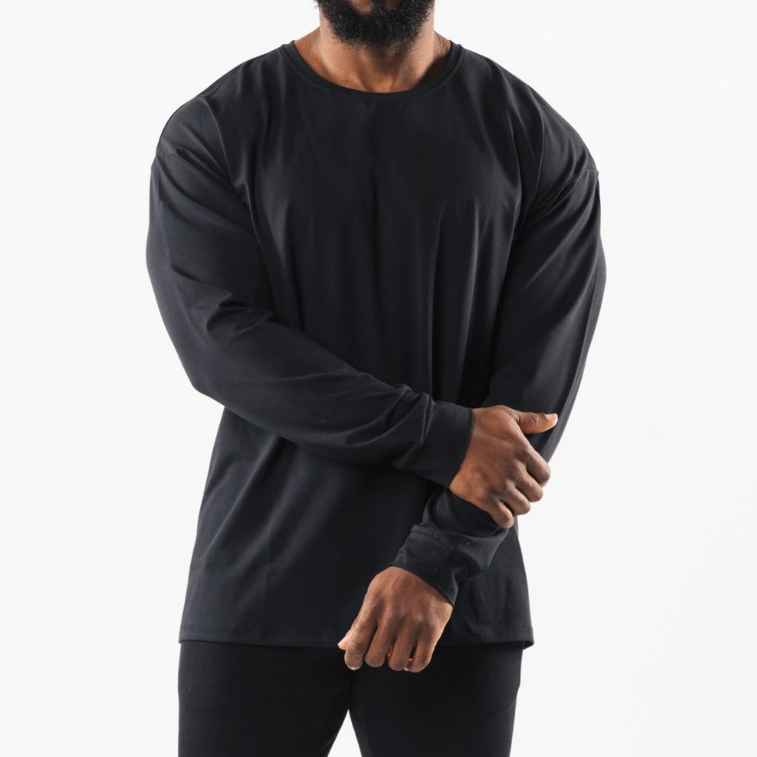 Herren Atmungsaktives Langarmshirt mit innovativer Feuchtigkeitsregulierung Echoarchiv