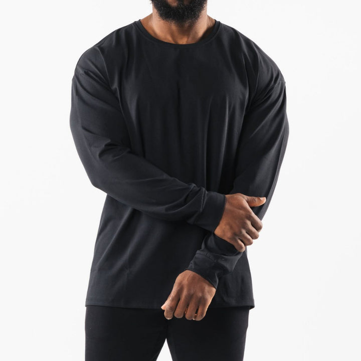 Herren Atmungsaktives Langarmshirt mit innovativer Feuchtigkeitsregulierung Echoarchiv