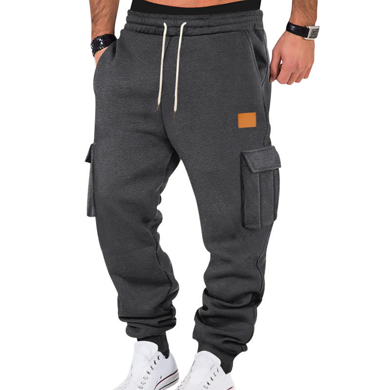 Herren Cargo-Jogginghose mit praktischen Taschen und elastischem Bund Echoarchiv