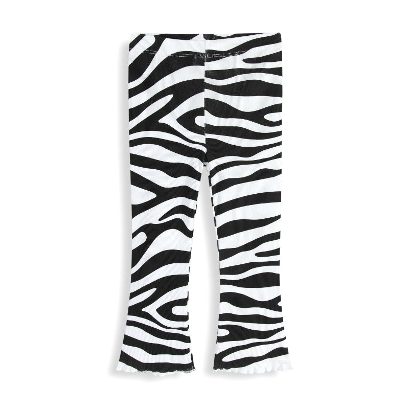 Mädchen Schlagleggings mit aufregendem Zebra-Muster Echo Archiv