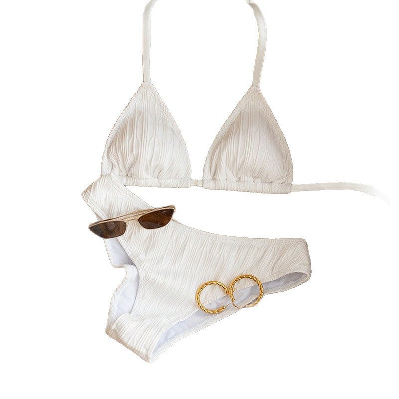 Damen minimalistisches Bikinitop und Slip Echo Archiv