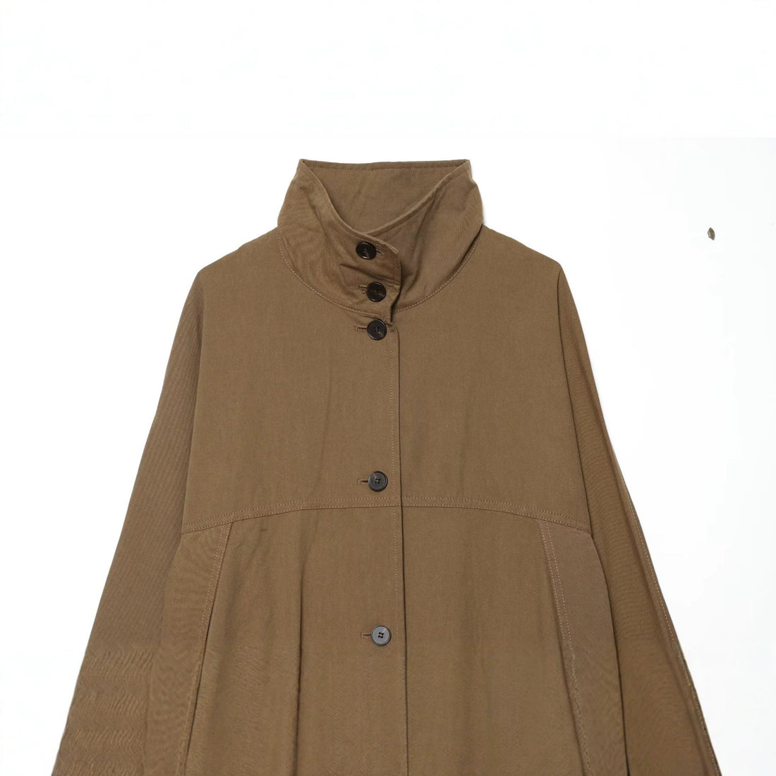 Damen Oversize-Utility-Jacke mit hohem Stehkragen und elastischem Saum Echo Archiv