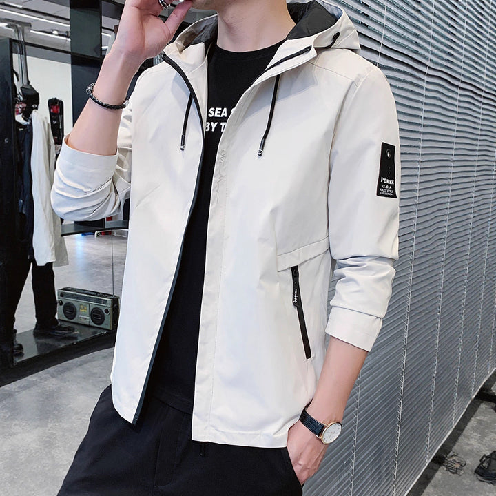 Herren Lässige Outdoorjacke Echo Archiv