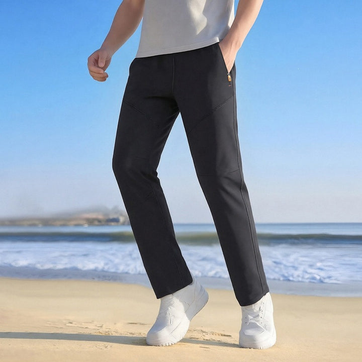 Herren Wasserabweisende Tech‑Cargo‑Hose mit Tunnelzugbund & Mehrfachtaschen Echoarchiv