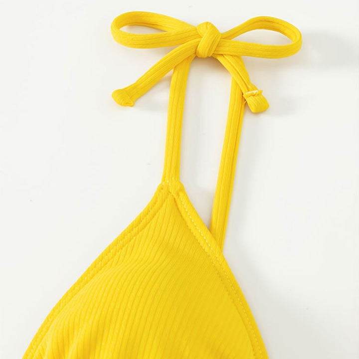 Damen Triangel-Bikini mit raffinierten Trägerschleifen Echo Archiv