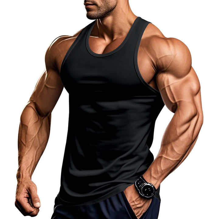 Herren atmungsaktives Fitness Tanktop mit Racerback-Schnitt Echoarchiv