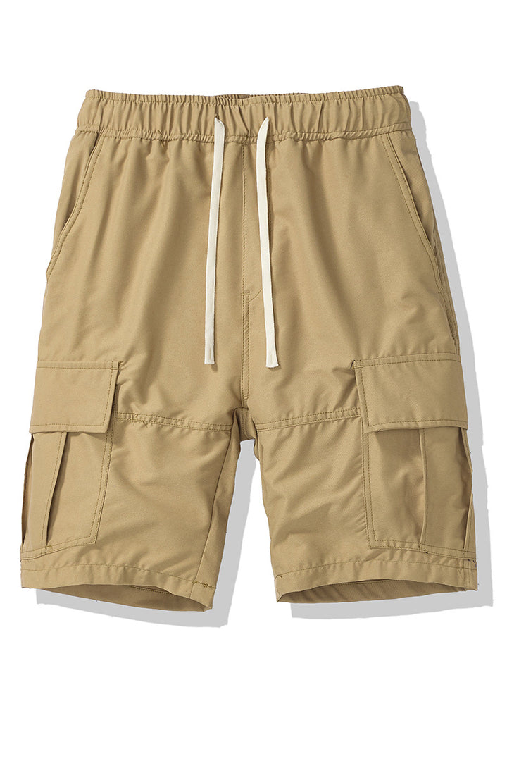 Herren Cargo-Shorts mit elastischem Bund und mehreren Seitentaschen Echoarchiv