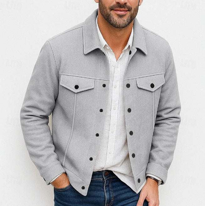 Herren lässige und stilvolle Jacke aus hochwertigem Material Echoarchiv