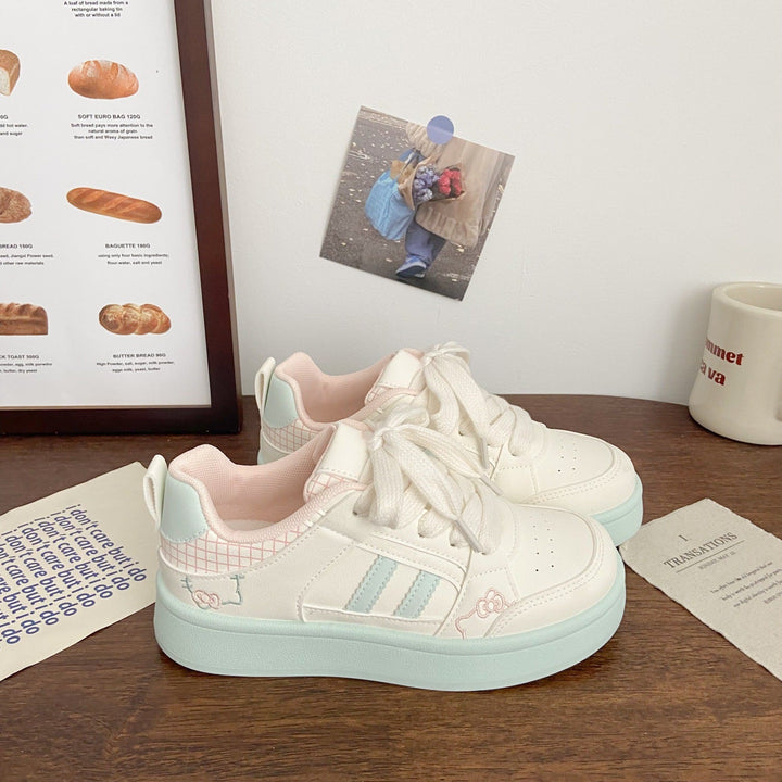 Damen Modische Sneaker mit verspielten Akzenten und rutschfester Sohle Echo Archiv