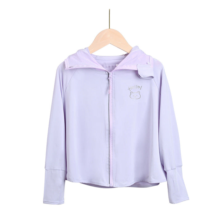Damen Leichte und atmungsaktive Kapuzenjacke mit verspieltem Design Echo Archiv