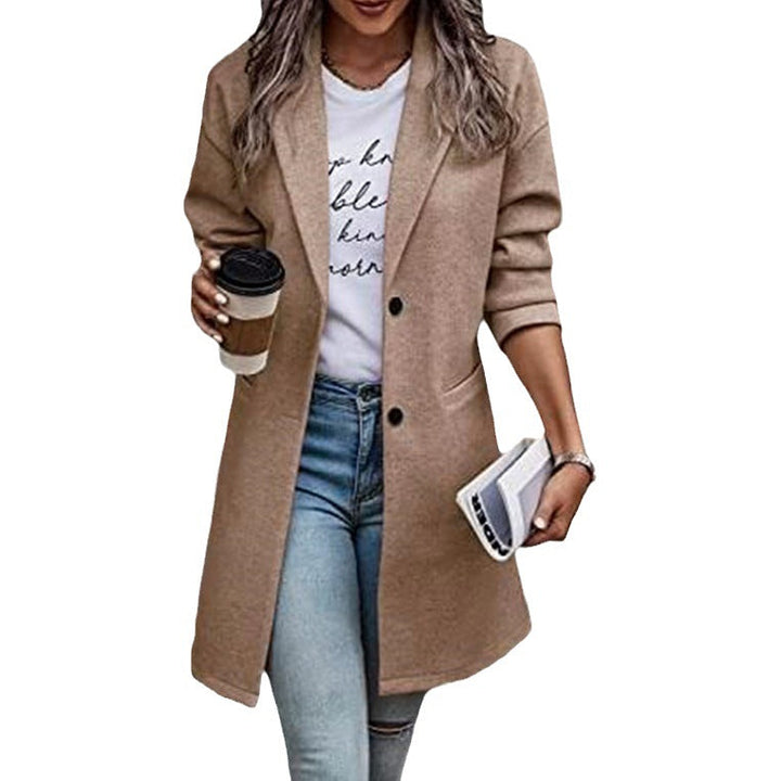 Damen eleganter Langblazer Echoarchiv