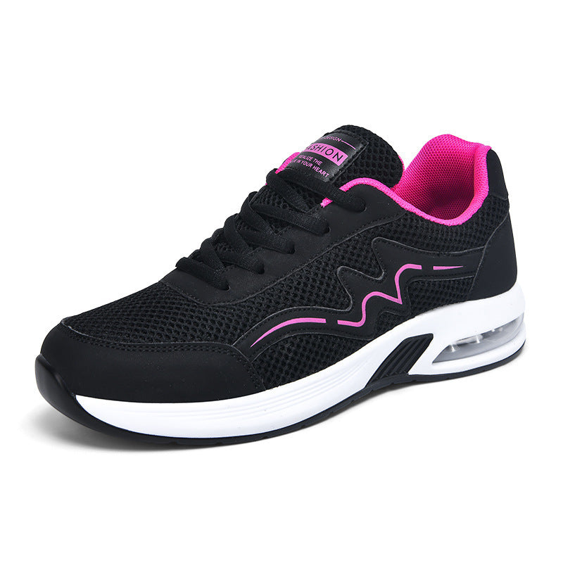 Damen nan City-Walking-Sneaker mit sichtbarer Fersenluftkammer und ergonomischer EVA-Dämpfung Echo Archiv