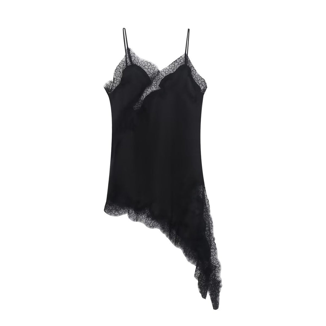 Damen asymmetrisches Spaghetti-Top Echo Archiv