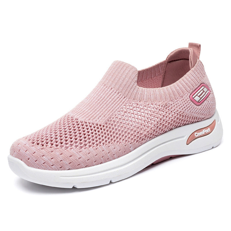Damen Atmungsaktive Slip-On Sneakers mit weichem Stretch-Obermaterial Echo Archiv