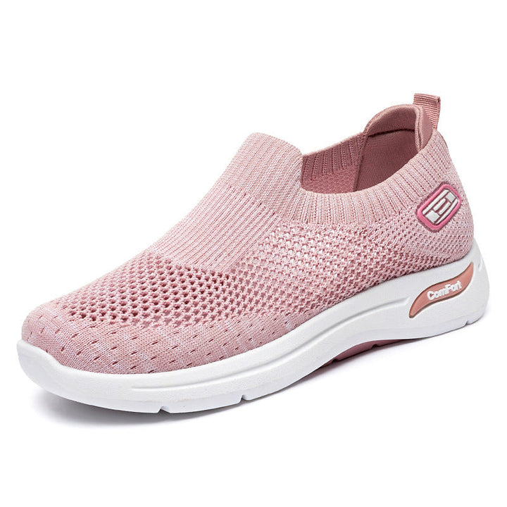 Damen Atmungsaktive Slip-On Sneakers mit weichem Stretch-Obermaterial Echo Archiv
