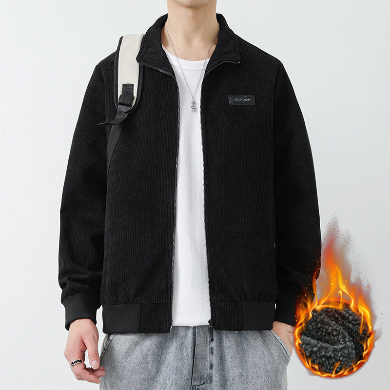 Herren Sportliche Cordjacke Echo Archiv