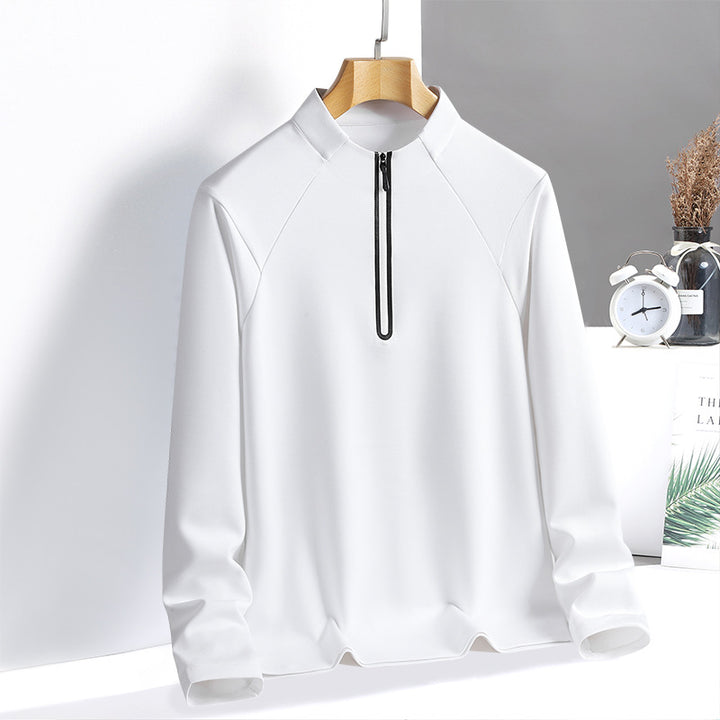 Herren Sportliches Langarm Echo Archiv