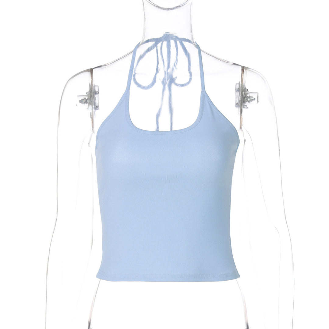 Damen Sportliches Haltertop aus atmungsaktivem Material Echo Archiv