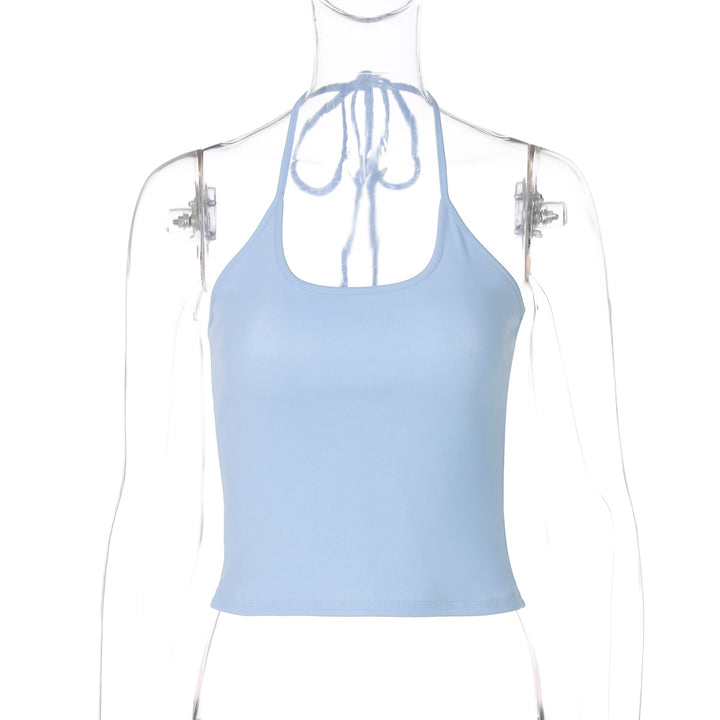 Damen Sportliches Haltertop aus atmungsaktivem Material Echo Archiv