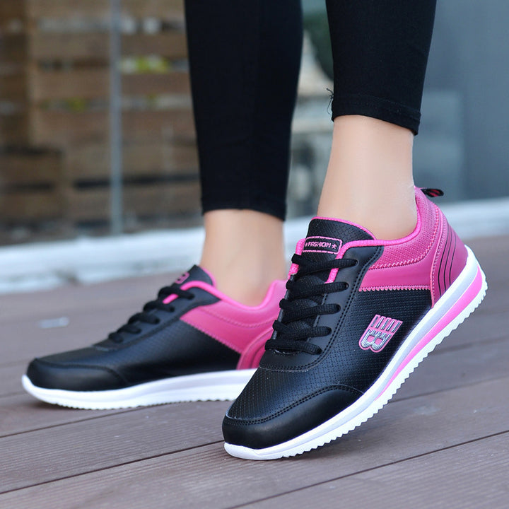 Damen Leichter Freizeit- und Walkingsneaker mit atmungsaktivem Obermaterial und ergonomischer Komfortsohle Echoarchiv