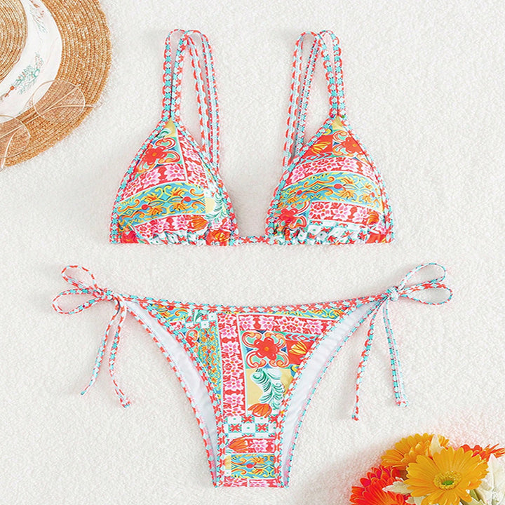 Damen Triangel-Bikini mit multifunktionalem Regulierungsdesign Echo Archiv