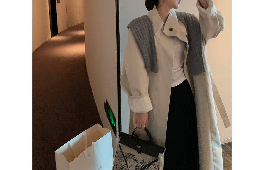 Damen Modische und elegante Übergangsjacke Echoarchiv