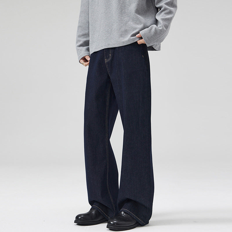 Herren weite Relaxed-Fit Jeans aus rohem Denim Echo Archiv
