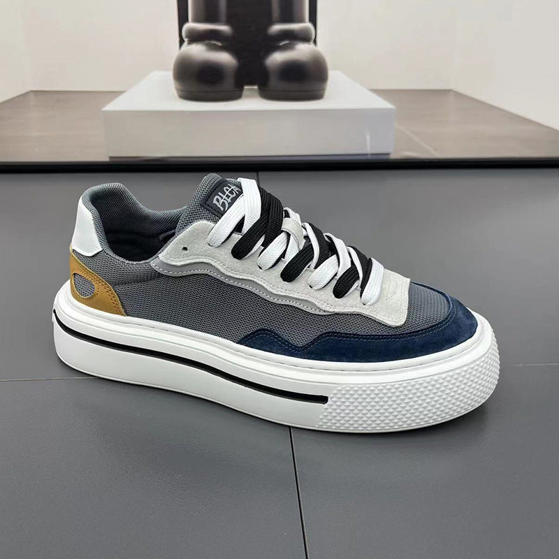Damen Modische Sneakers mit hoher Plateausohle und atmungsaktiver Struktur Echo Archiv