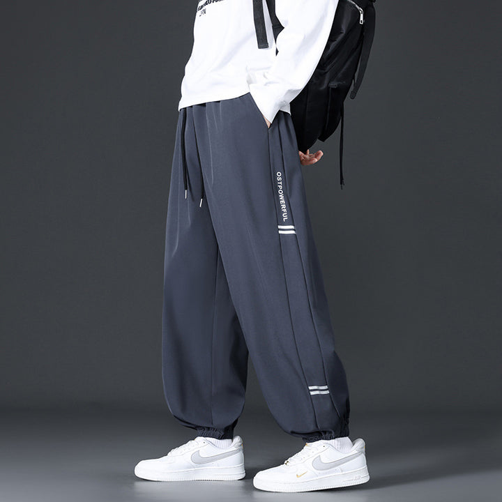 Herren Sportliche Loose Fit Jogginghose