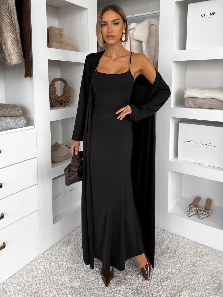 Damen Langes Maxikleid mit umschmeichelndem Schnitt Echo Archiv